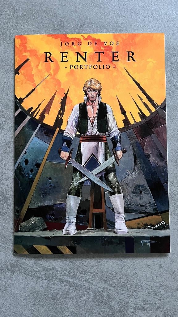 Jorg de Vos - Portfolio Renter, Eén stripboek, Ophalen of Verzenden, Nieuw, Jorg de Vos