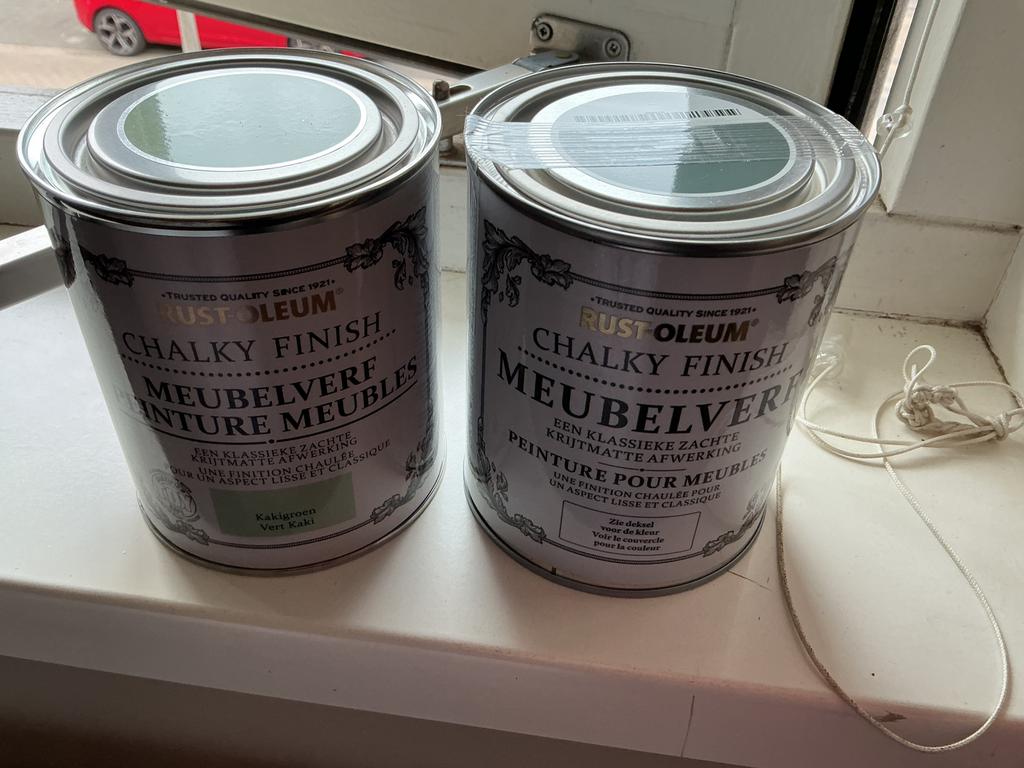 Rustoleum meubelverf, Ophalen, Zo goed als nieuw