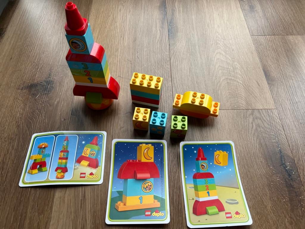 Duplo mijn eerste raket 10815, Ophalen, Gebruikt, Compleet, Duplo