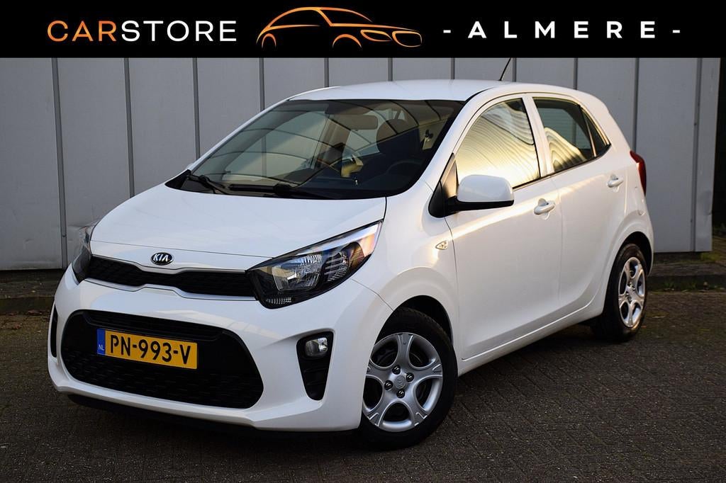 Kia Picanto 1.0 CVVT EconomyPlusLine*2e eigenaar*75Dkm*5drs*, Auto's, Start-stop-systeem, Stof, Gebruikt, Euro 6