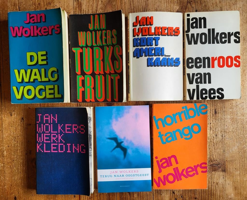 JAN WOLKERS - 7 boeken, Ophalen of Verzenden, Gelezen, Jan Wolkers, Nederland