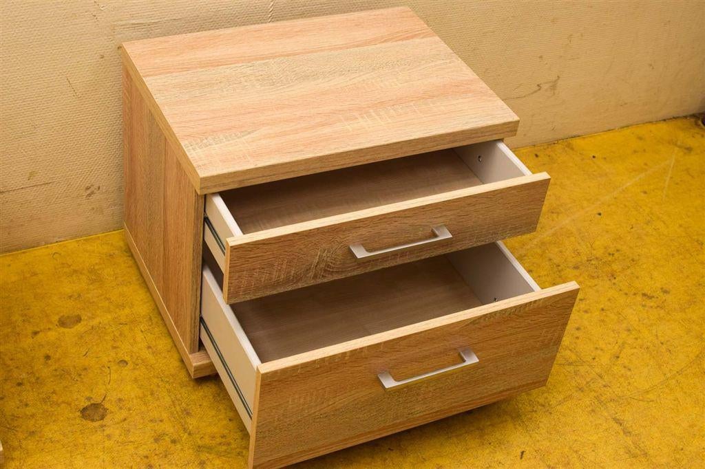 2 stuks Nachtkastjes 50689, Ophalen of Verzenden, Gebruikt, 65 cm of meer, 70 cm of meer