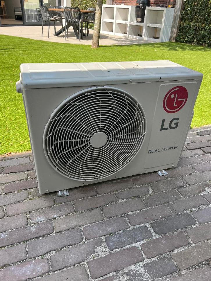 LG airco buitenunit (split unit) – 5 kW, Witgoed en Apparatuur, Airco's, Wandairco, Minder dan 60 m³, 3 snelheden of meer, Koelen en Ontvochtigen