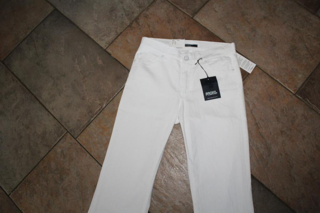 Angels Dolly gebroken witte stretch jeans mt 36/S KOOPJE, Kleding | Dames, Verzenden, ., Wit, Nieuw