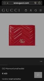 Gucci Marmont Portemonnee, Ophalen of Verzenden, Zo goed als nieuw, Zwart, Leer