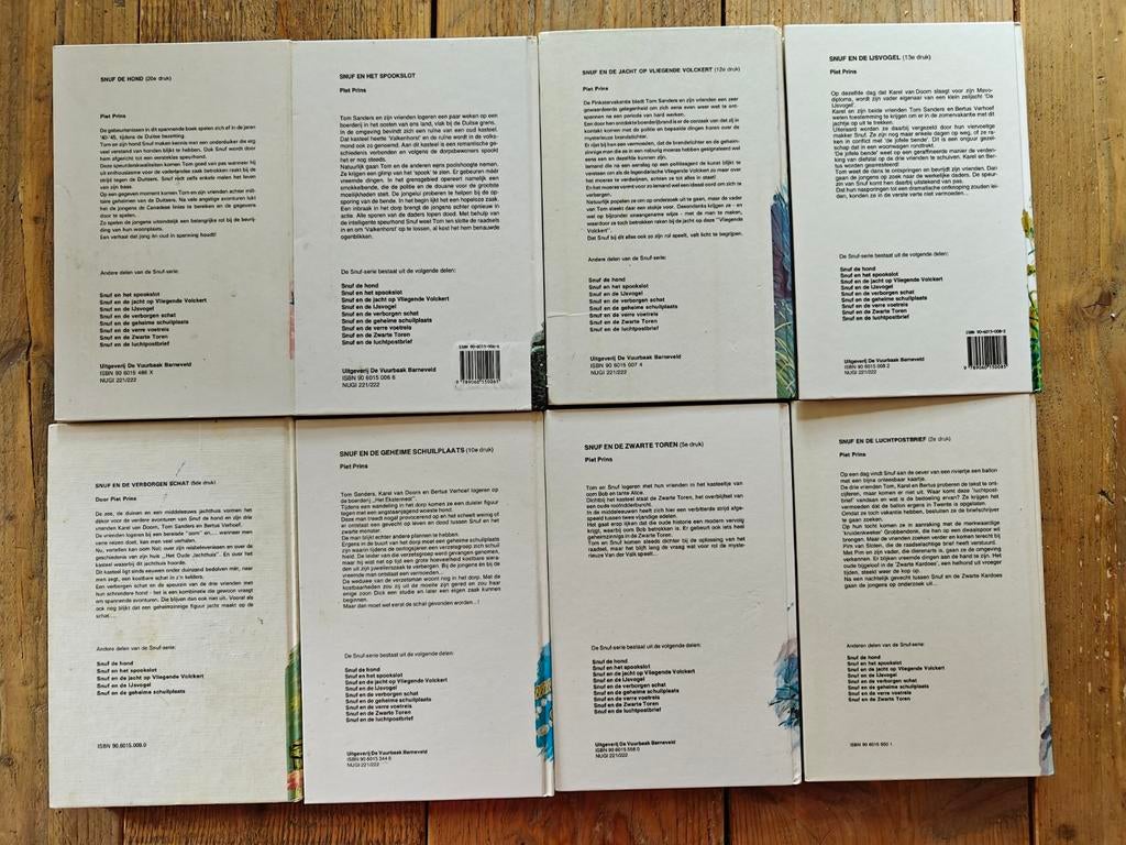 8 Delen van Snuf de Hond., Boeken, Ophalen of Verzenden, Zo goed als nieuw