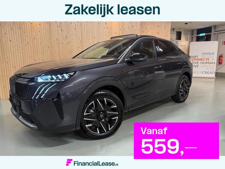 Peugeot 3008 1.2 Hybrid 145 GT SCHUIFDAK HIFI FOCAL ELECTRA, Auto's, Peugeot, Bedrijf, Lease, Financial lease, ABS, Achteruitrijcamera