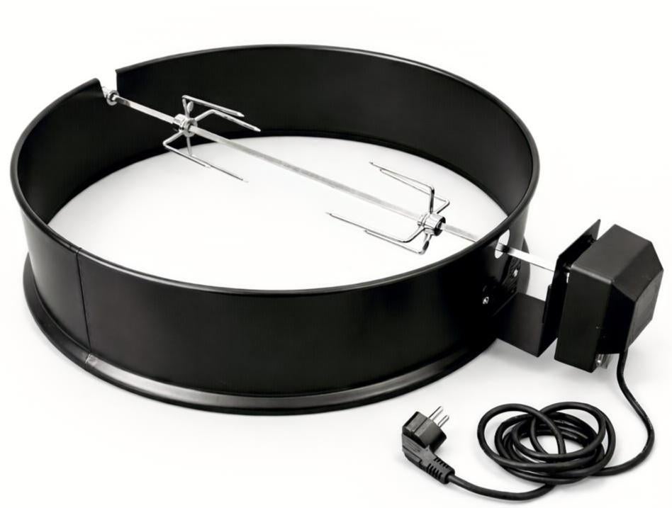 Rotisserie Set 57cm BBQ weber Elektrisch Draaispit braadspit, Tuin en Terras, Barbecue-accessoires, Nieuw, Ophalen of Verzenden