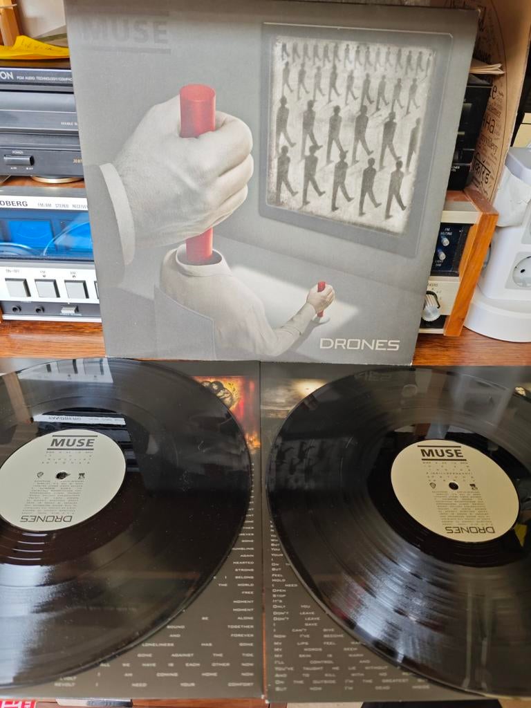 Muse - Drones dubbel LP, Ophalen of Verzenden