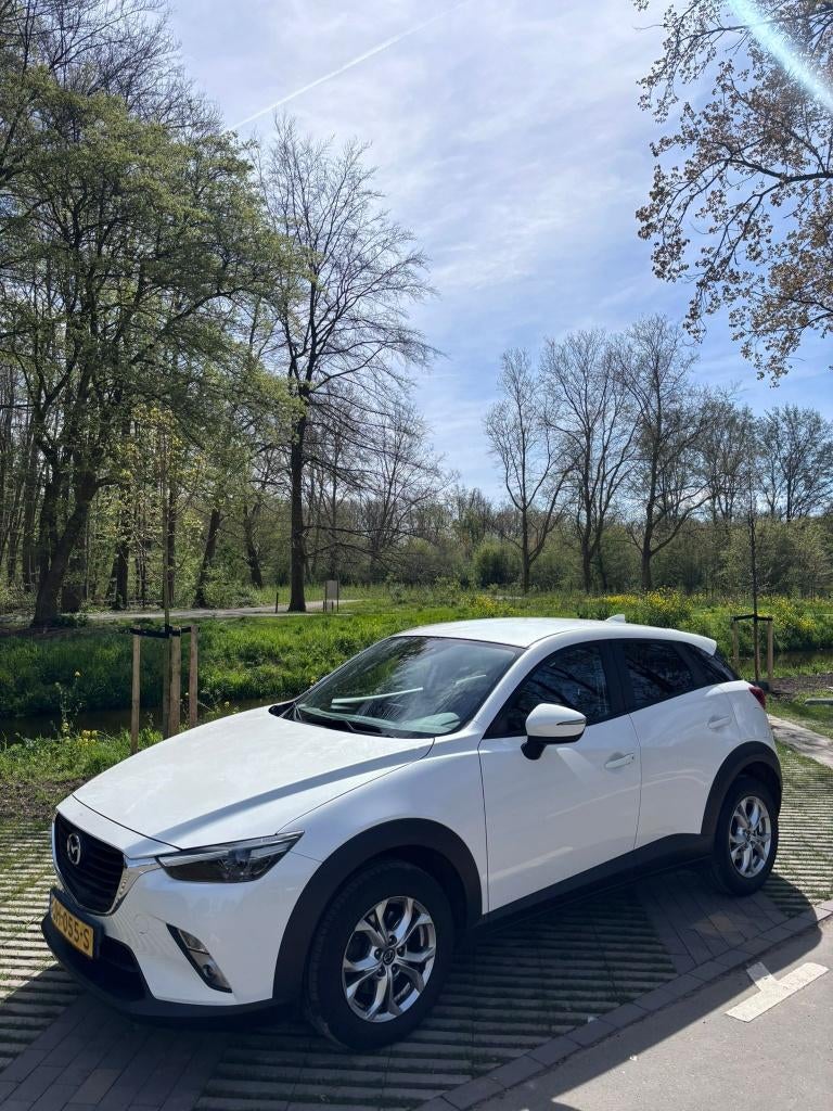 Mazda CX-3 2.0 Skyactiv-g  2016 Wit (dealer onderhouden!), Auto's, Mazda, Particulier, CX-3, Airbags, Airconditioning, Automatische klimaatregeling