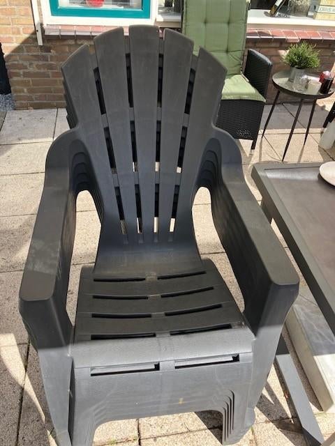 Tekoop, Tuin en Terras, Ophalen, Zo goed als nieuw, Kunststof, Stapelbaar