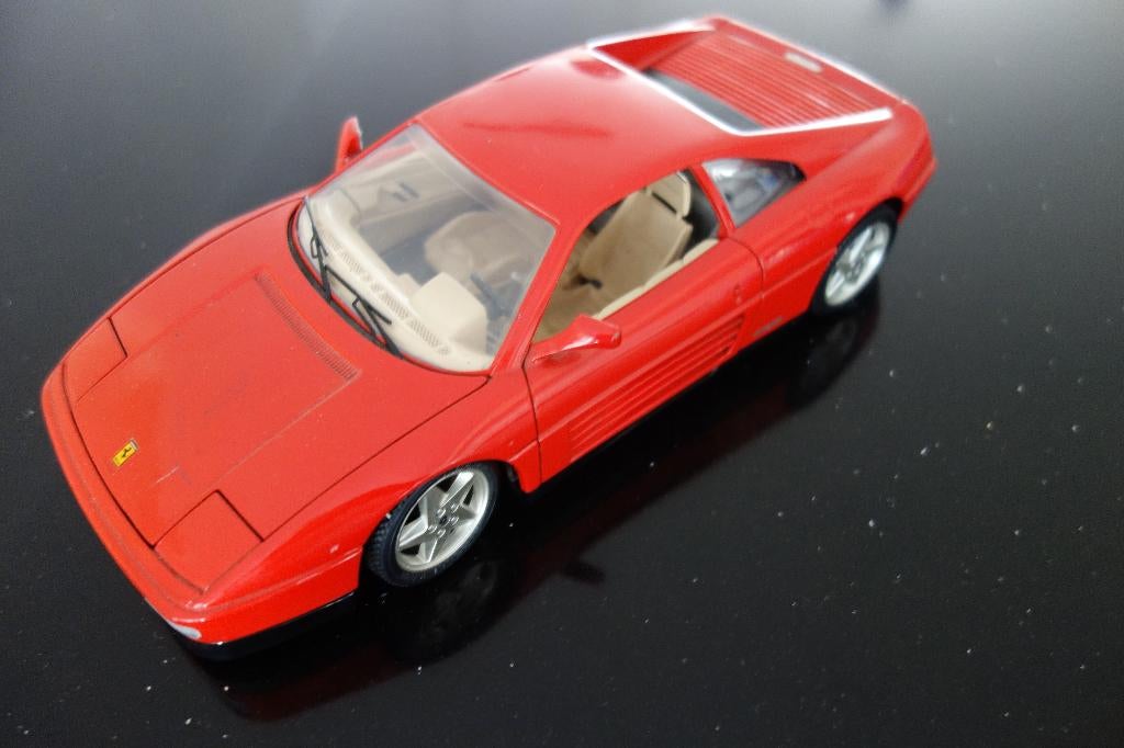 Modelauto Ferrari 348-1:18, Ophalen of Verzenden, Zo goed als nieuw, Bburago