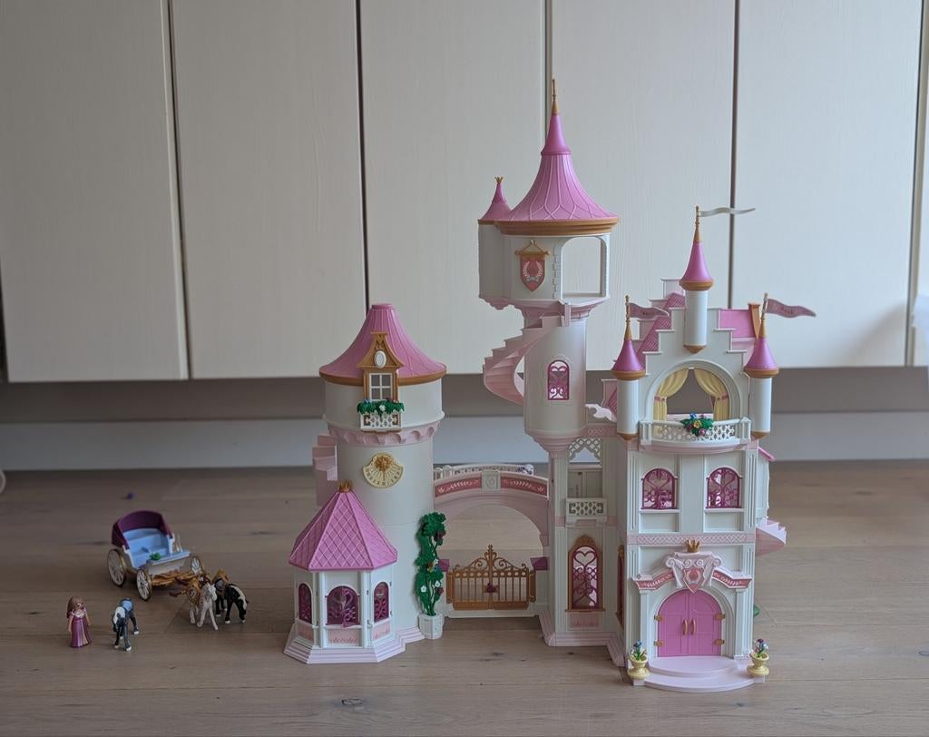 Playmobil groot prinsessenkasteel, Ophalen, Gebruikt, Poppenhuis