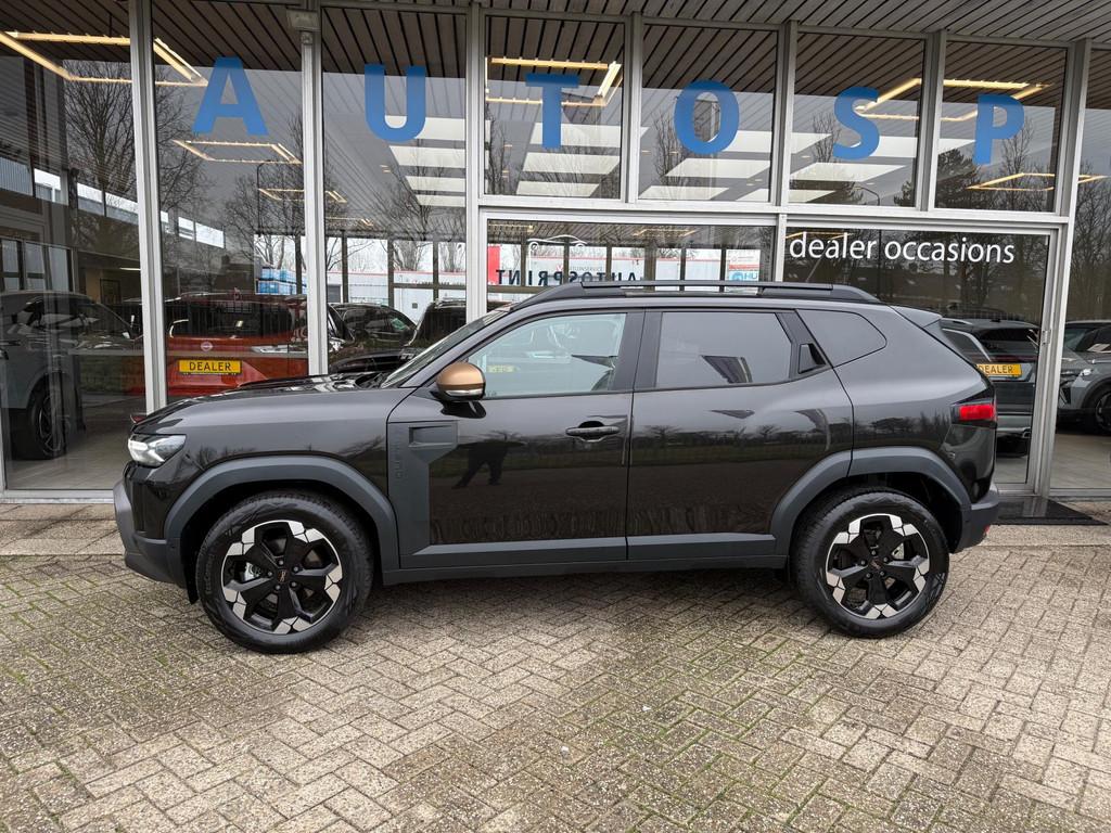 Dacia Duster 1.6 Hybrid 140 Extreme / ACHTERUITRIJCAMERA / C, Auto's, Dacia, Gebruikt, Zwart, 4 cilinders, Duster