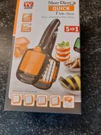 Nieuwe Nicer Dicer Quick 5-in-1 Alles Snijder, Minder dan 1 liter, Ophalen of Verzenden, Nieuw, 1 snelheid
