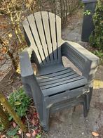 5 tuinstoelen, gratis, Ophalen, Gebruikt, Kunststof