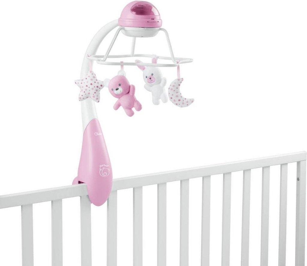 Chicco Muziekmobiel, 3-in-1 roze, Ophalen of Verzenden, Zo goed als nieuw
