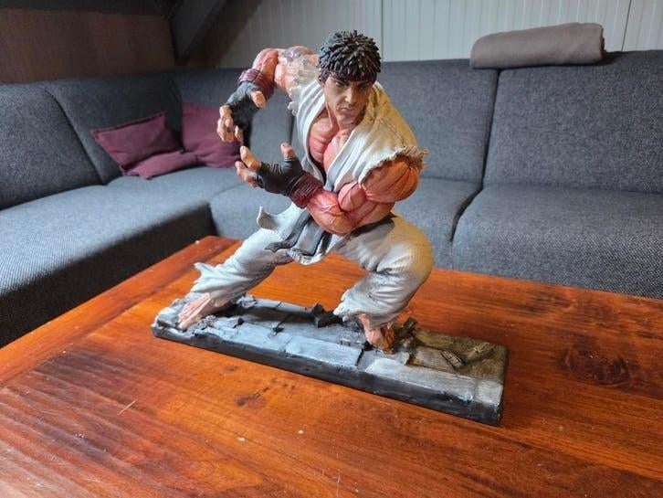 Handgeschilderde Ryu Streetfighter Beeld, Ophalen of Verzenden