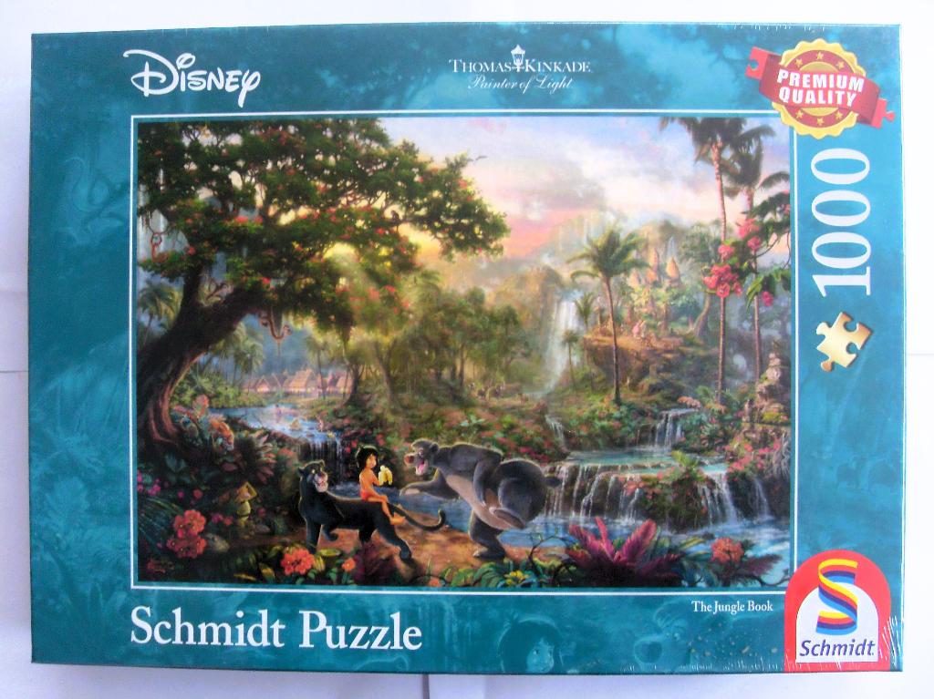 Jungle Boek Puzzel Disney Jungle Book Dream Collection, Ophalen of Verzenden, 500 t/m 1500 stukjes, Nieuw, Legpuzzel