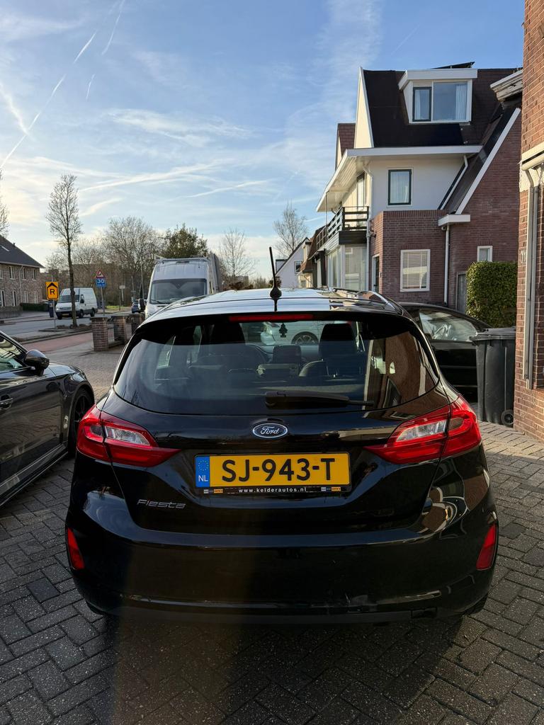 Ford Fiësta 1.1 85pk 5dr 2018 Zwart, Auto's, Voorwielaandrijving, Stof, 750 kg, Origineel Nederlands