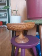 Houten Fruitschaal / Plantonderzetter - Handgesneden, Ophalen of Verzenden