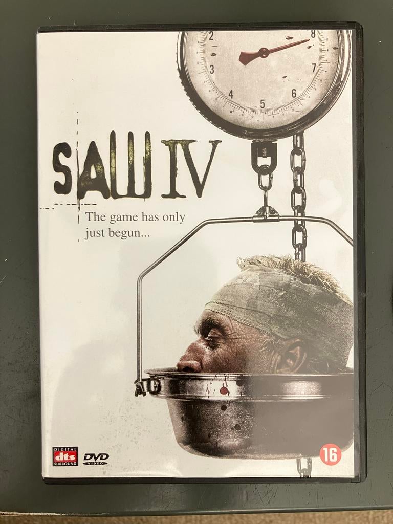 Saw IV - DVD Horrorfilm, Cd's en Dvd's, Dvd's | Horror, Vanaf 16 jaar, Ophalen of Verzenden, Zo goed als nieuw, Gore