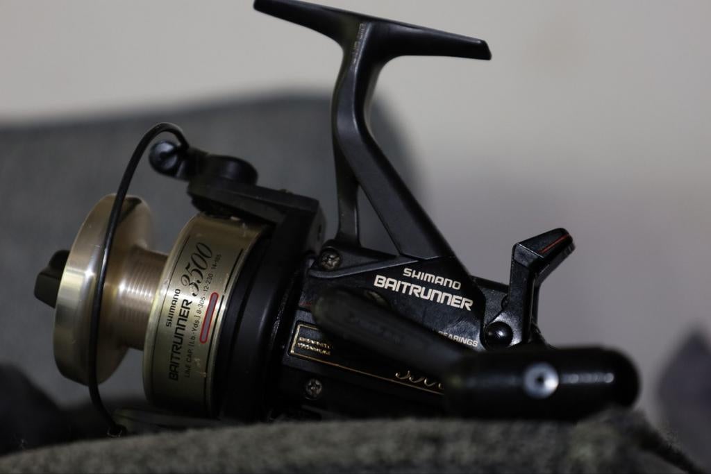 Shimano baitrunner 3500a, Ophalen of Verzenden, Gebruikt, Molen
