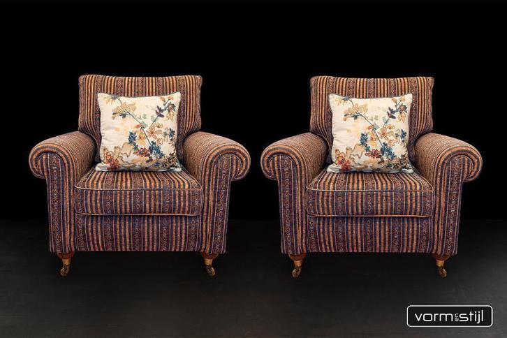 Unieke Duresta fauteuils, Huis en Inrichting, Fauteuils, Zo goed als nieuw, Stof, 75 tot 100 cm, 75 tot 100 cm, Ophalen