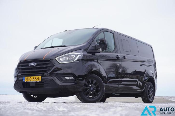 Ford Transit Custom 2.0 TDCI L2H1 DC * Automaat * LUXE * LED, Auto's, Bestelauto's, Bedrijf, Te koop, ABS, Achteruitrijcamera