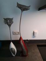Metalen kat en uil decoratie, Huis en Inrichting, Ophalen of Verzenden