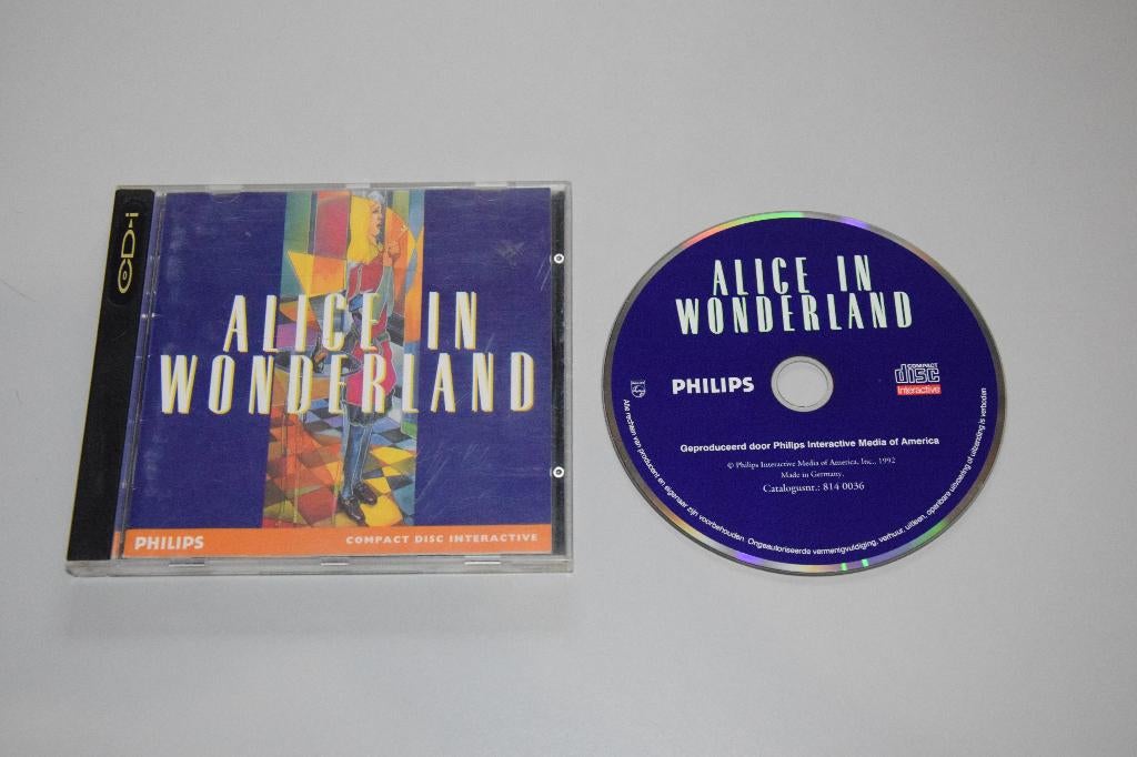 Philips CDi / CD-i : Alice in Wonderland, Spelcomputers en Games, Avontuur en Actie, 1 speler, Ophalen of Verzenden, Zo goed als nieuw