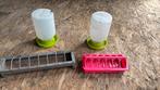 Voeder drink toren, Dieren en Toebehoren, Pluimvee | Toebehoren, Ophalen, Zo goed als nieuw, Drinken en Voederen