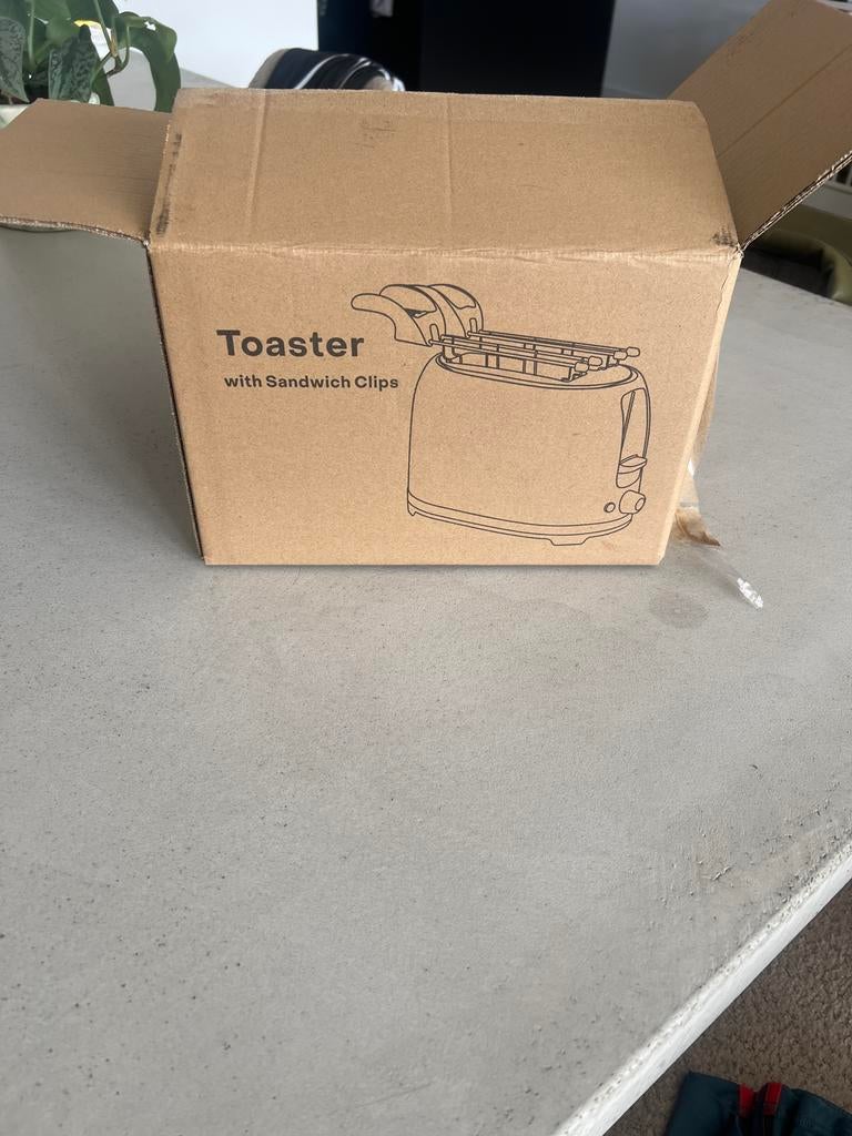 Nieuwe Broodrooster met Tostieklemmen - Per Stuk/10 Stuks, Ophalen of Verzenden, Nieuw