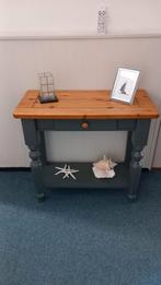 Sidetable / Haltafel 85 x 42 x 77 cm, Ophalen, Gebruikt, 50 tot 100 cm, Grenenhout