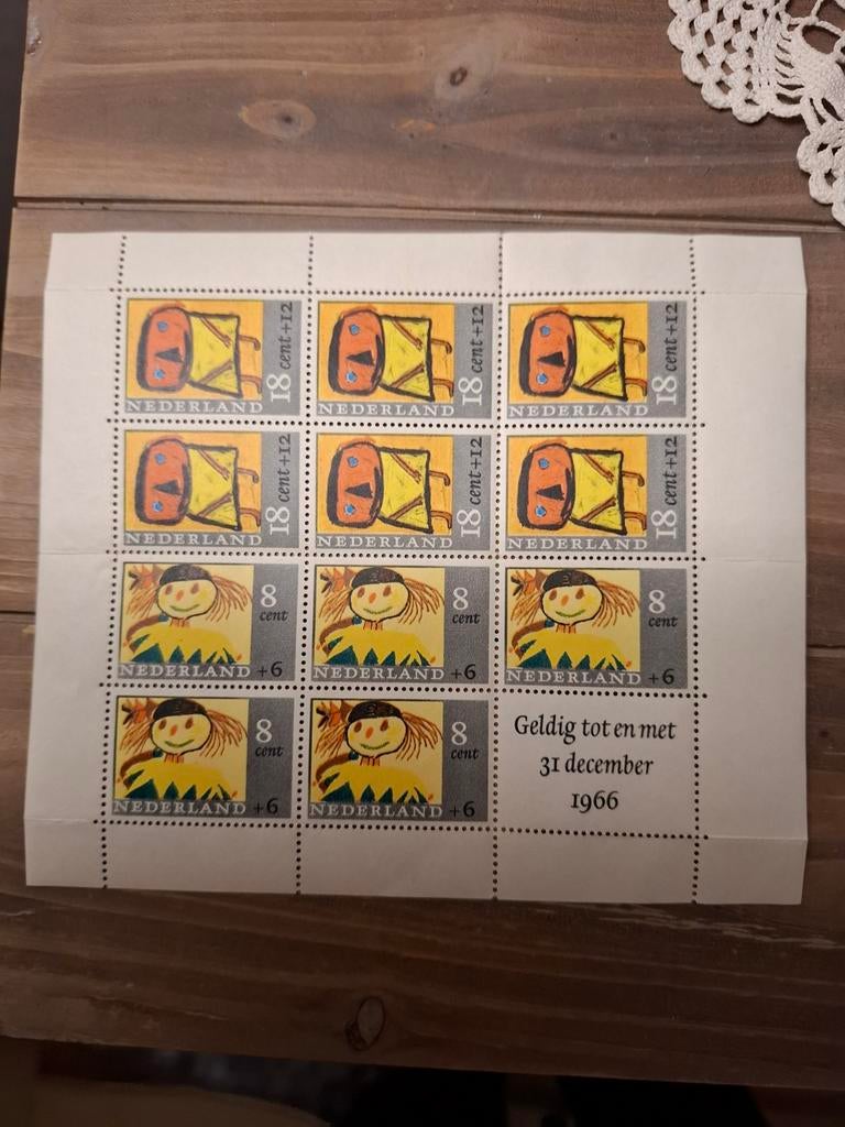 Kinderpostzegels 1965, Ophalen of Verzenden