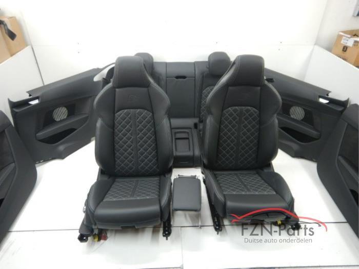 Audi A5 S5 F5 8W6 Coupe Interieur Top Sport Leer Wit stiksel, Ophalen of Verzenden, Gebruikt