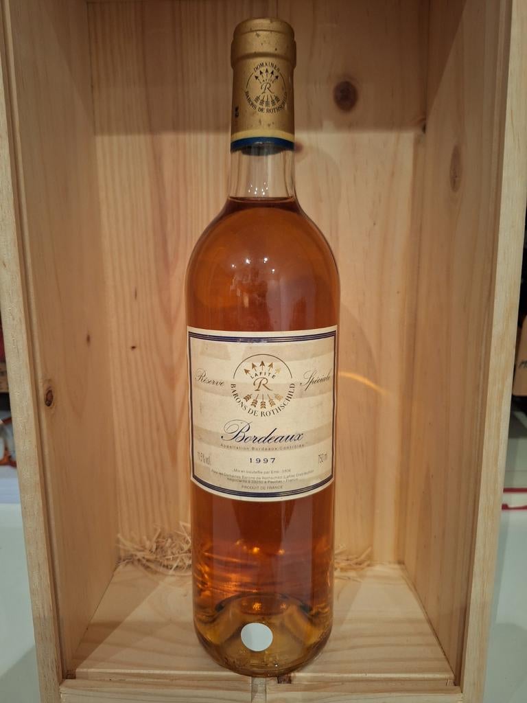 Barons de Rothschild Bordeaux 1997 Roséwijn, Gebruikt, Roséwijn, Frankrijk, Ophalen of Verzenden