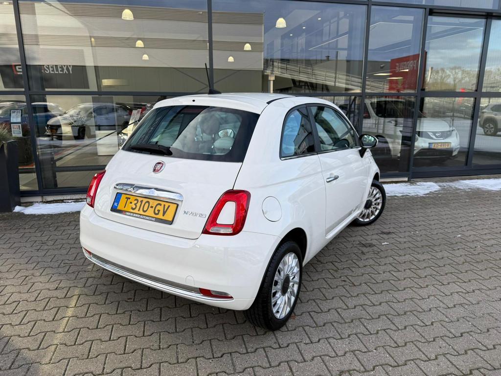 Fiat 500 1.0 Hybrid Dolcevita *Cruise Control & Airco*, Auto's, Fiat, 12 maanden, Stof, Euro 6, 4 stoelen