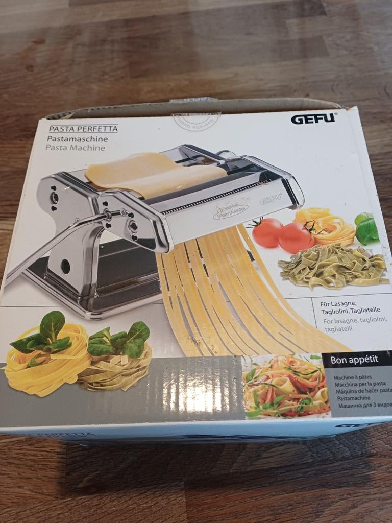 Gefu Pastamachine - Slechts 1x gebruikt, zo goed als nieuw, Witgoed en Apparatuur, Keukenmixers, Ophalen of Verzenden