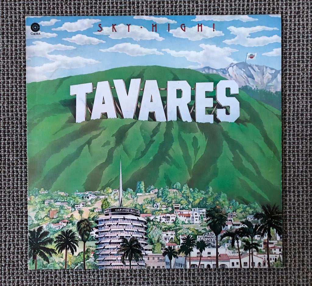 Tavares lp Sky High, Ophalen, Gebruikt, 12 inch