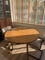 Ronde eettafel 120, Ophalen, Zo goed als nieuw, 4 tot 6 stoelen
