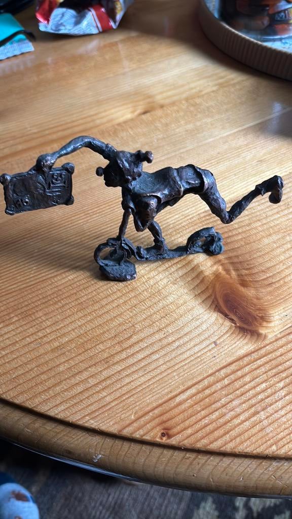 Zeer apart beeld, Ophalen of Verzenden, Zo goed als nieuw, Dier