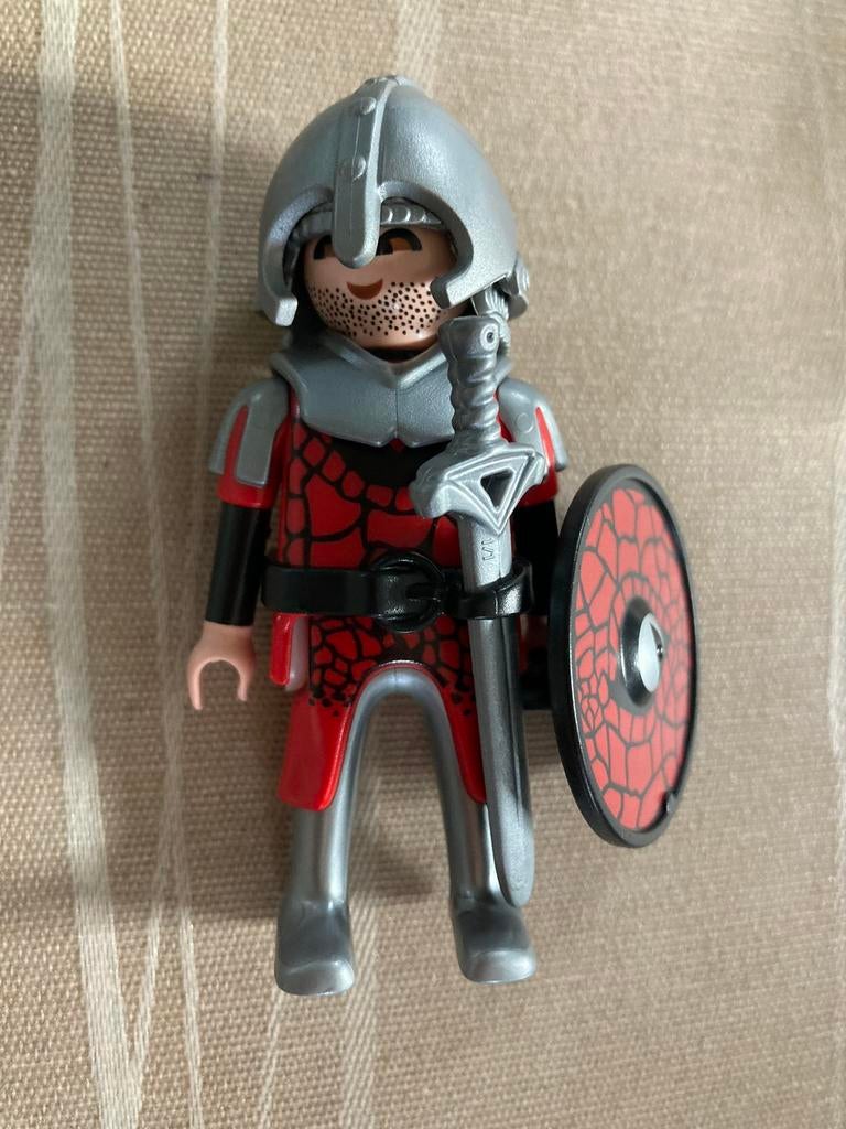 Playmobil ridder met rond schild., Ophalen of Verzenden, Zo goed als nieuw