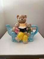 Vintage keramieken beren theepot, Ophalen of Verzenden