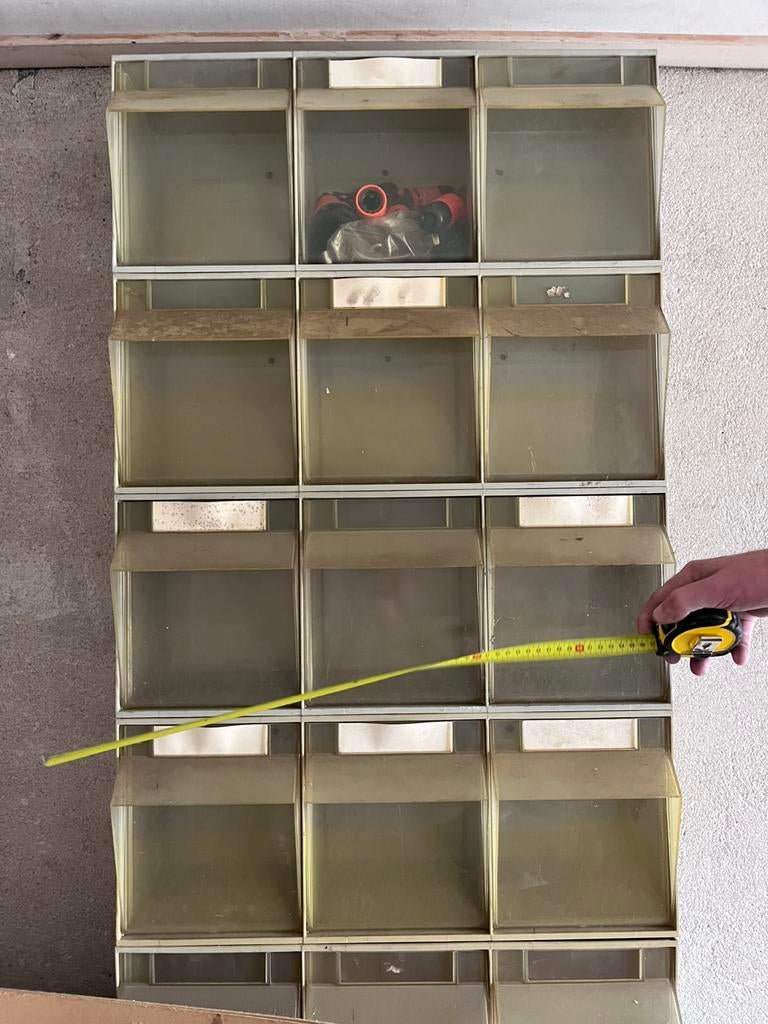 Kantelbakken magazijn 18 stuks, Ophalen, Gebruikt