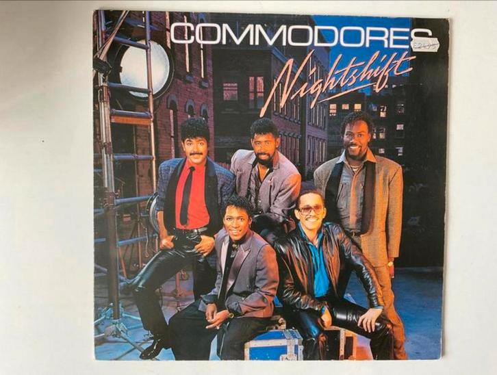 Commodores - Nightshift Lp disco funk soul, Cd's en Dvd's, Vinyl | Dance en House, Gebruikt, Disco, 12 inch, Ophalen of Verzenden