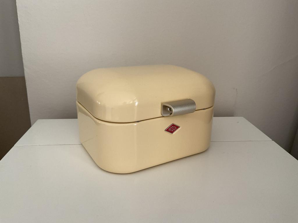 Wesco Broodtrommel - Crème, Huis en Inrichting, Keuken | Keukenbenodigdheden, Beige, Gebruikt, Ophalen of Verzenden, Metaal