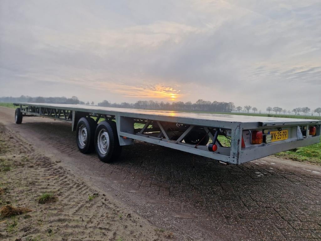 Schamelwagen 10meter schamel aanhanger schamel tridem 3500kg, Ophalen of Verzenden, Nieuw