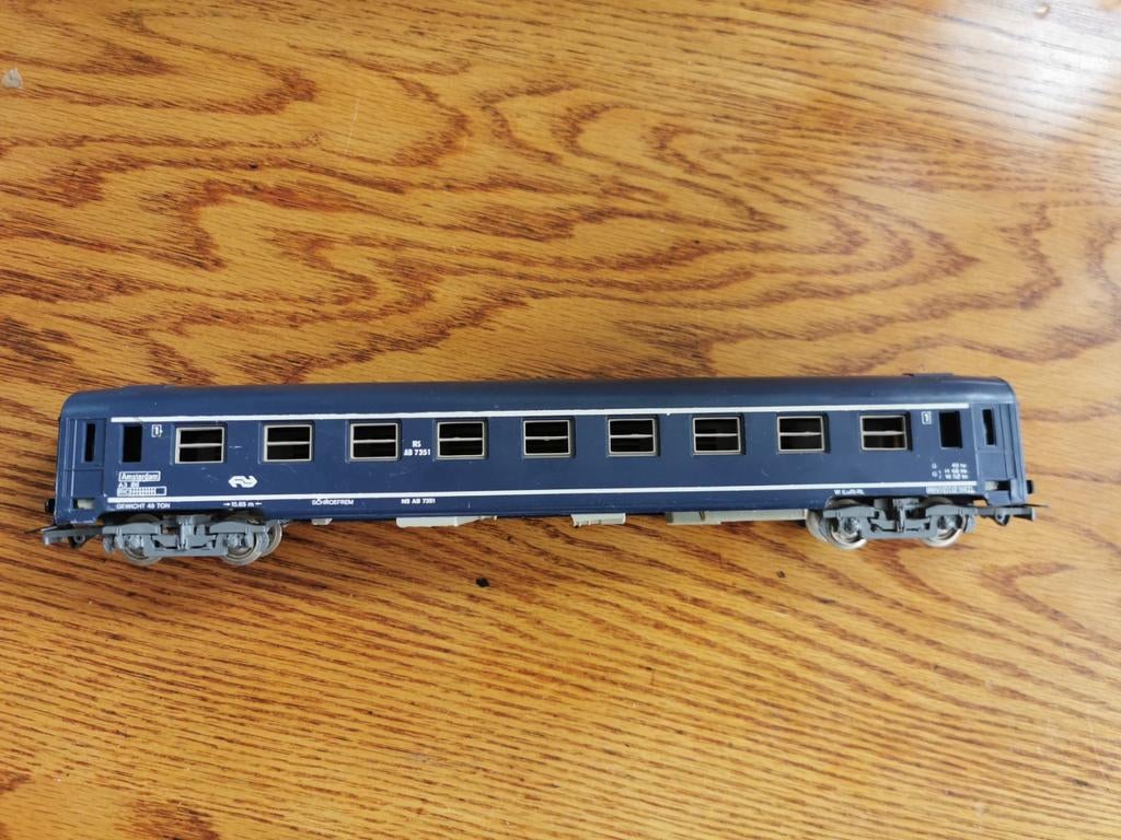 Jouef NS Intercity Rijtuig 2e klas H0, Hobby en Vrije tijd, Modeltreinen | H0, Gebruikt, Wagon, Gelijkstroom, Jouef, Analoog, NS