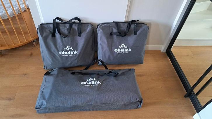 Obelink camping kast - 3 stuks, Caravans en Kamperen, Kampeeraccessoires, Gebruikt, Ophalen